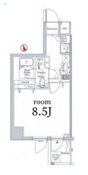 Log銀座EASTの物件間取画像